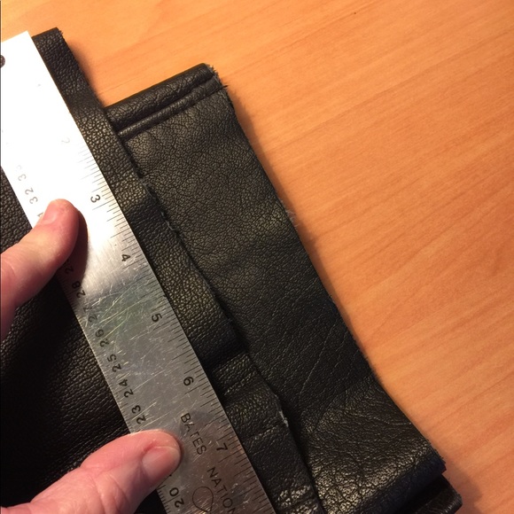 Leather Motorcycle Chaps - Picture 8 of 14